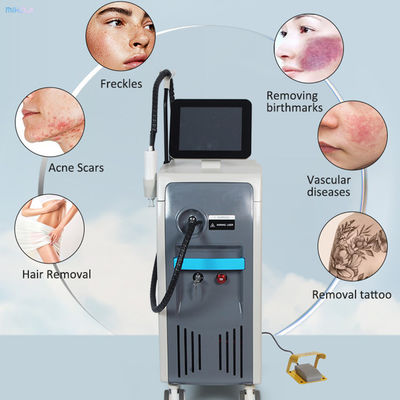 購入 垂直アレクサンドライトレーザー脱毛機 ビューティサロン用 ロングパルスヤグレーザー online manufacture