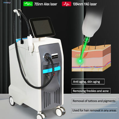 kupować 755nm maszyna laserowa z aleksandrytu 4hz częstotliwość Maszyna laserowa Nd Yag online manufacture