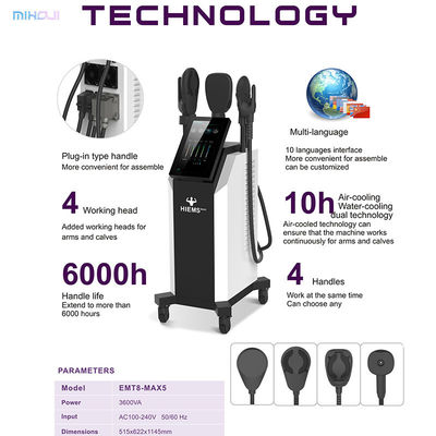acheter Machine de mise en forme de corps RF peface à longue durée de vie 4 poignées online manufacture
