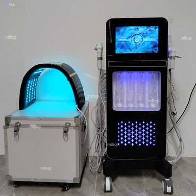 kopen 17-in-1 Hydro Dermabrasie Gezichtsbehandeling Machine met 12,1 inch LCD-aanraakscherm online manufacture