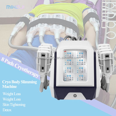 8 Handles Cryolipolysis Slimming Machine with 10.4 Inch LCD Display Screen